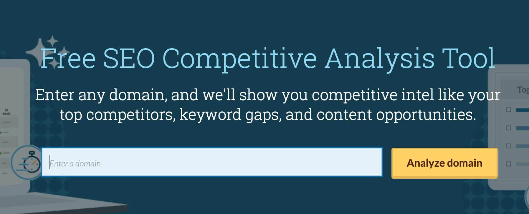 SEO for therapists websites Competitor analysis