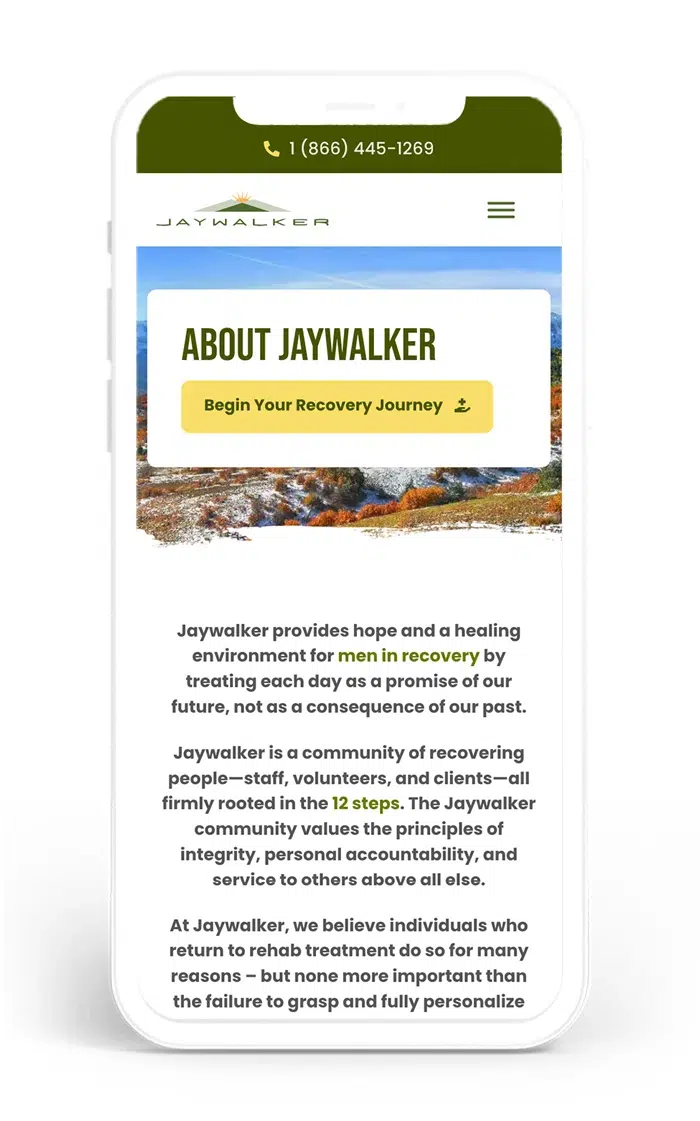 Jaywalker - Website Design